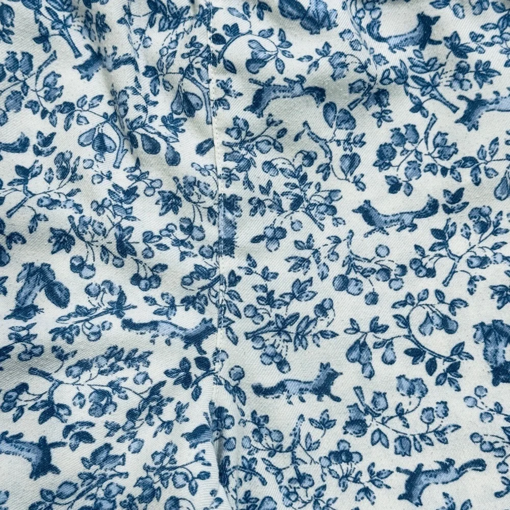 Ralph Lauren Blue Botanical Print Kids Shorts